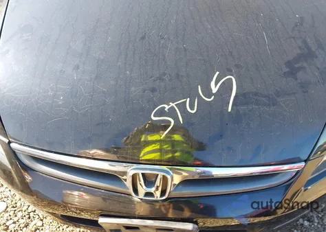 2007 Honda Accord 2.4 Se из США, поврежденный, VIN 1HGCM56367A192966